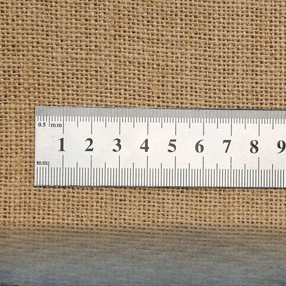 Thick Jute Burlap Fabric for Decor Backdrops, Tablecloths & DIY Crafts - Density 70