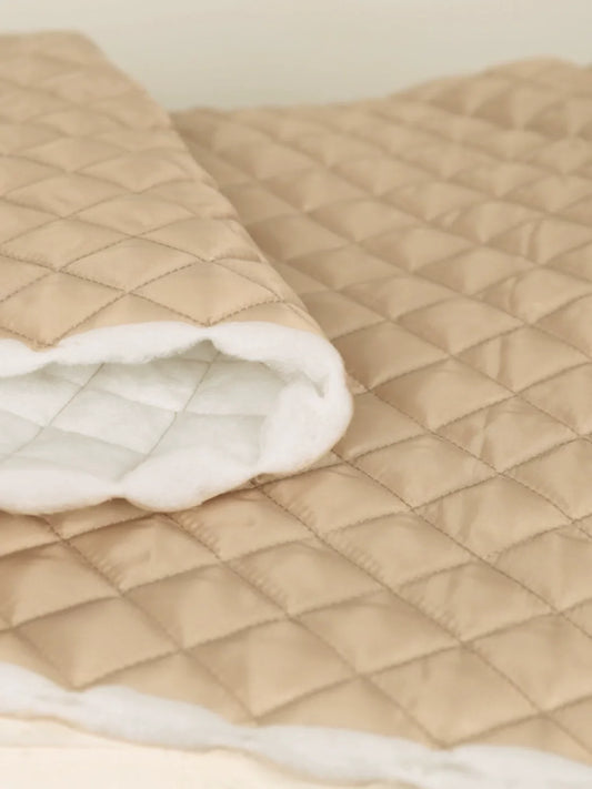 Thick Quilted Padding Fabric, Soft for Linings, 55 in Wide