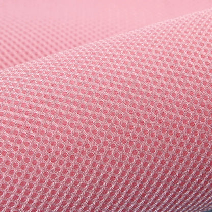 3D Mesh Fabric, Breathable 3-Layer, for Crib Rails, Sofa Covers & Sneakers - Pink