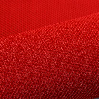 3D Mesh Fabric, Breathable 3-Layer, for Crib Rails, Sofa Covers & Sneakers - Bright Red