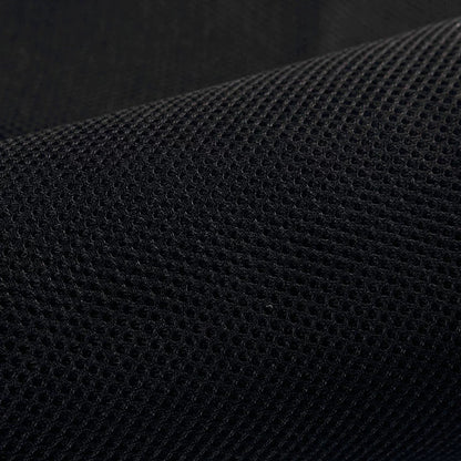 3D Mesh Fabric, Breathable 3-Layer, for Crib Rails, Sofa Covers & Sneakers - Black