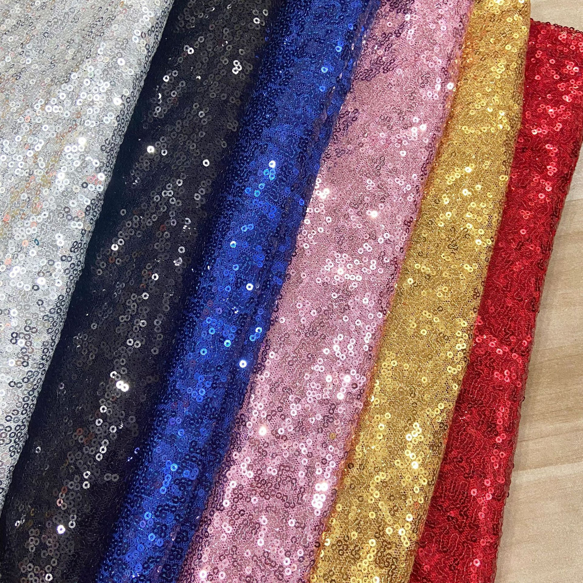 Sequin Embroidery Fabric, Trailing Floral, 51 in Wide