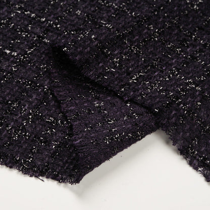 Tweed Fabric, 2 Colors for Jackets, Pants & Home Decor - Navy