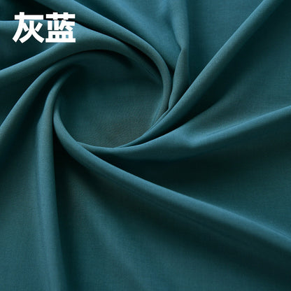 Rayon Fabric Gray Blue