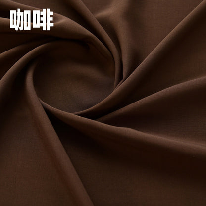 Rayon Fabric Coffee Brown