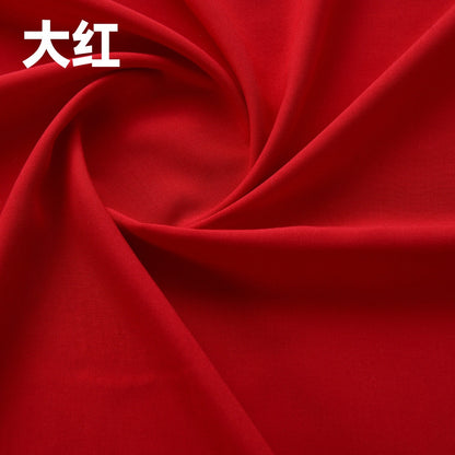 Rayon Fabric Red