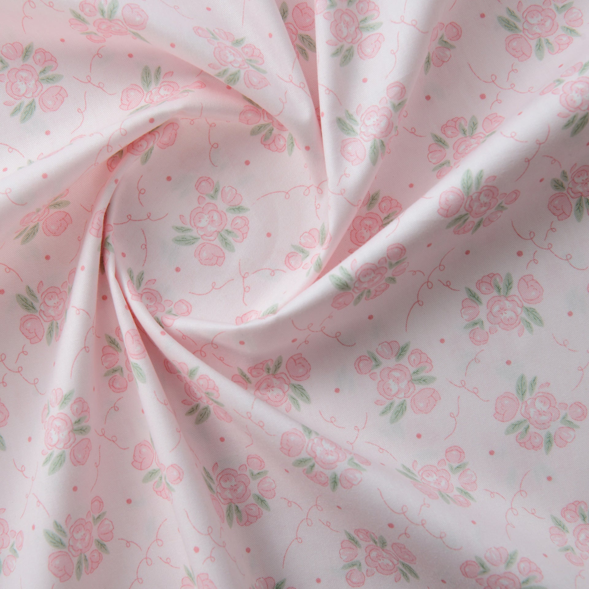 Floral Cotton Twill XW-B-08