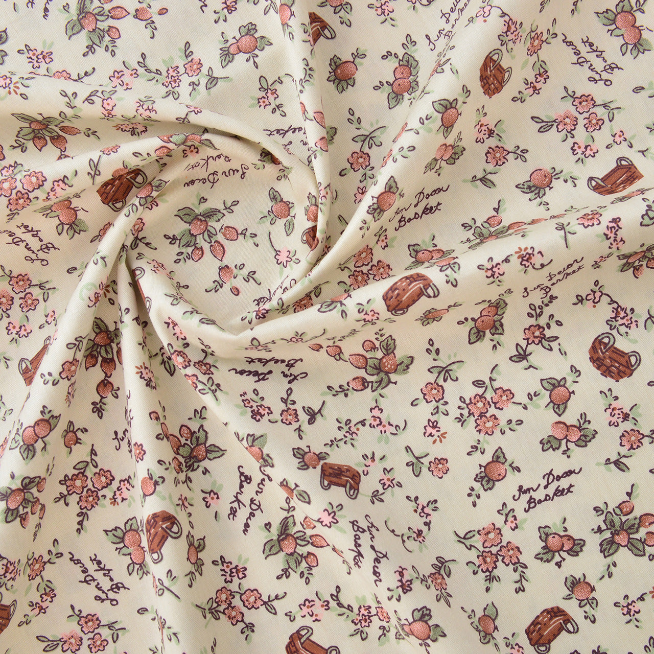 Floral Cotton Twill XW-B-19