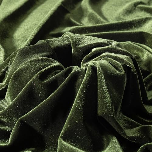 Velvet Fabric, Solid, for Sofa Throws & Curtains, 55 in Wide