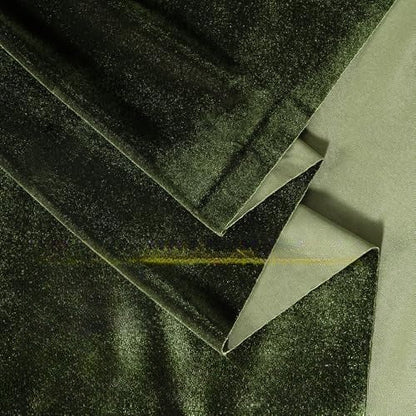 Velvet Fabric, Solid, for Sofa Throws & Curtains, 55 in Wide