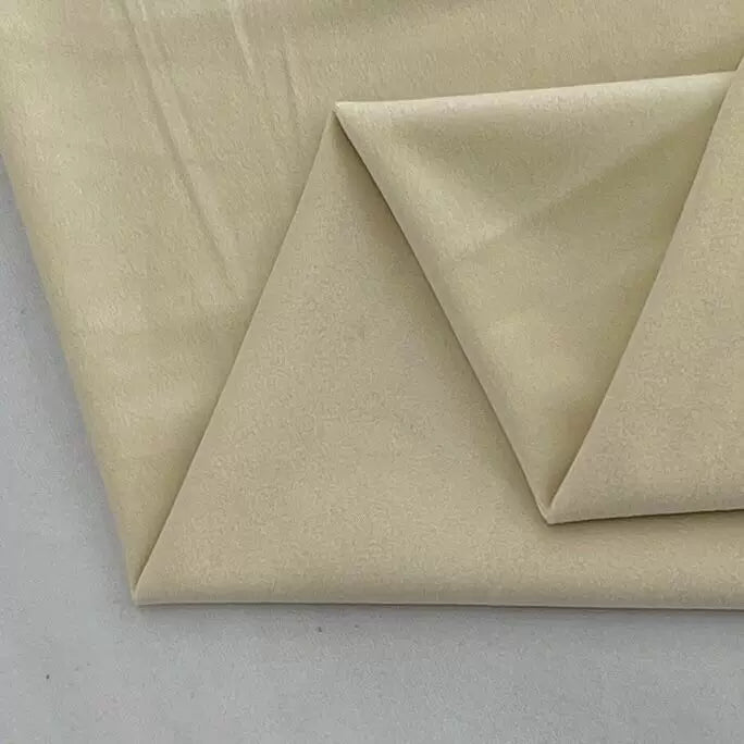 Velvet Fabric, Solid, for Sofa Throws & Curtains, 57 in Wide - Off White