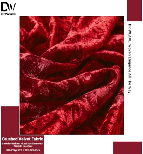 Velvet Fabric, Solid, for Sofa Throws & Curtains, 57 in Wide