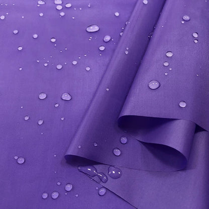 Waterproof Fabric, 150cm Polyester for Umbrellas, Tents & Curtains - Purple