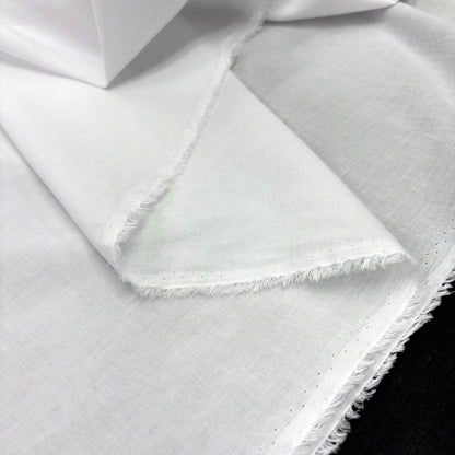 White Cotton Lawn Fabric, for Baby & Crafts
