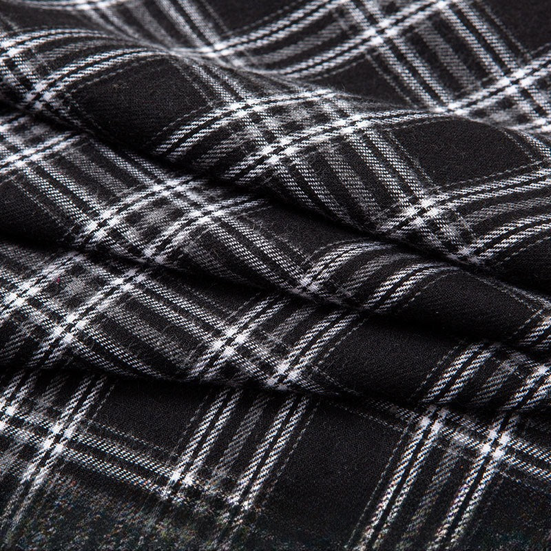 Plaid Flannel - Green Brown