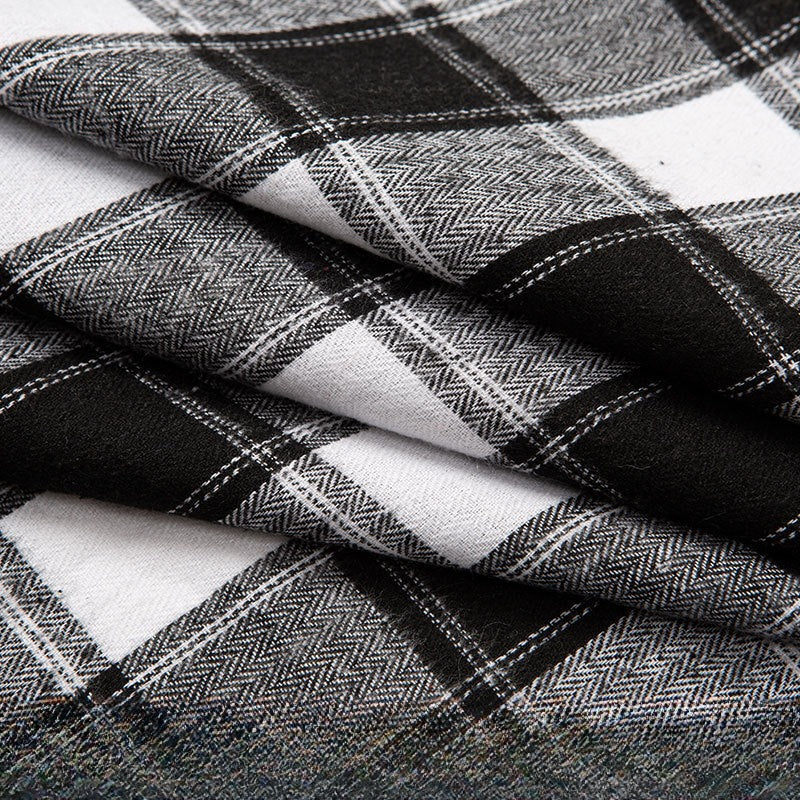 Plaid Flannel - Warm Red