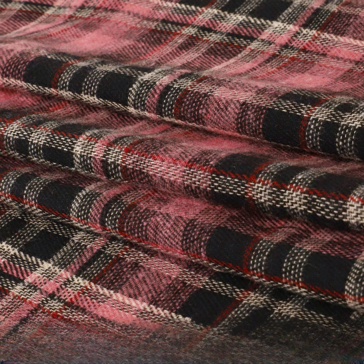 Plaid Flannel - Burgundy