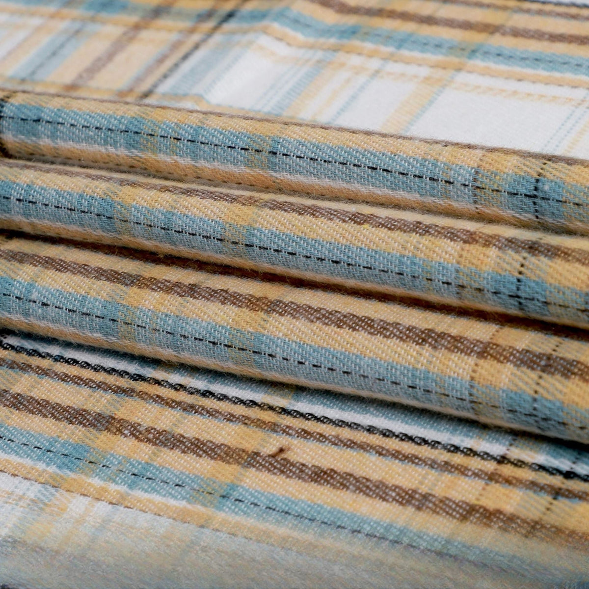 Plaid Flannel - Fabric Closeup
