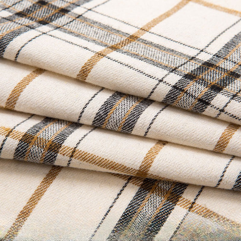 Plaid Flannel - Yellow Blue